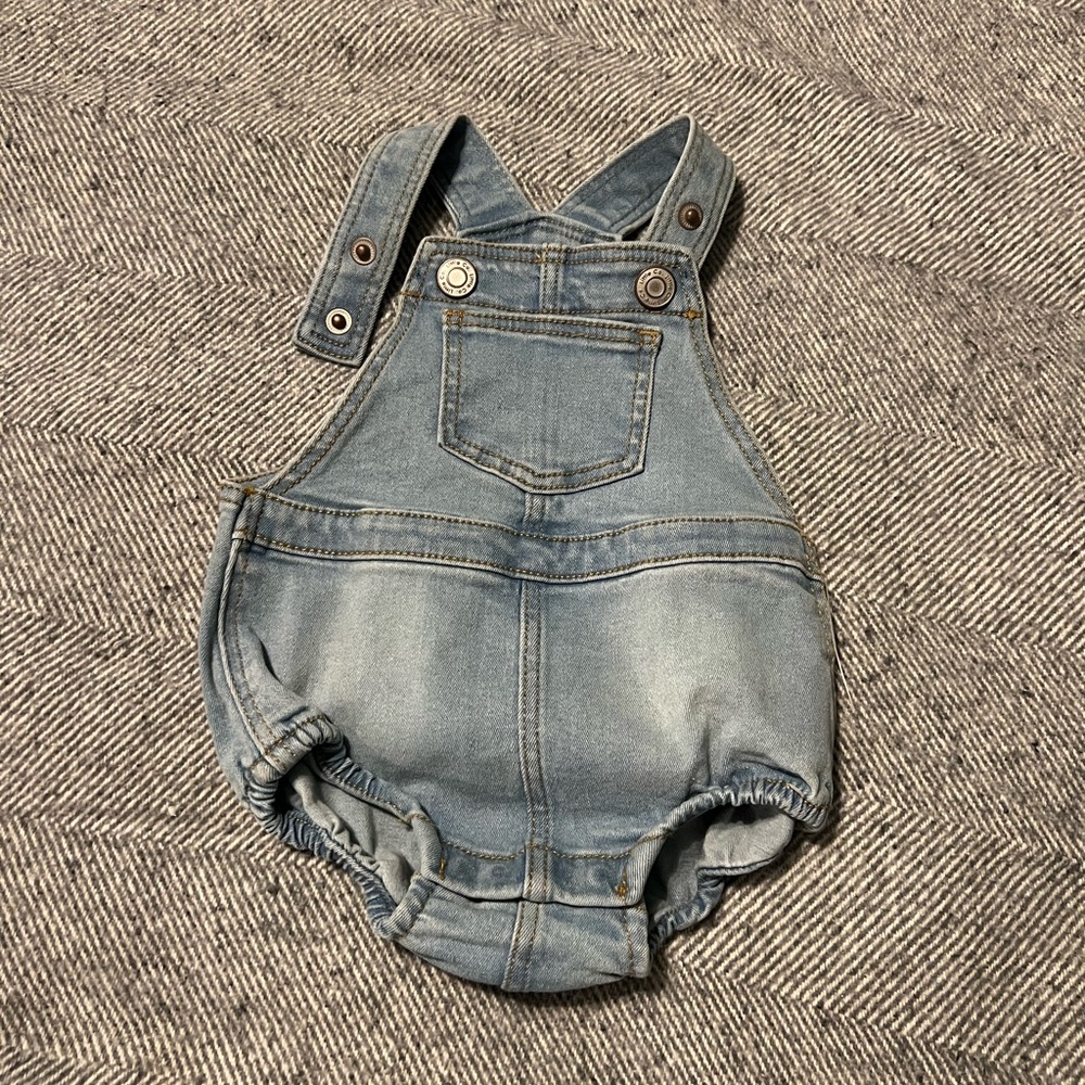 Denim Blue Overalls
